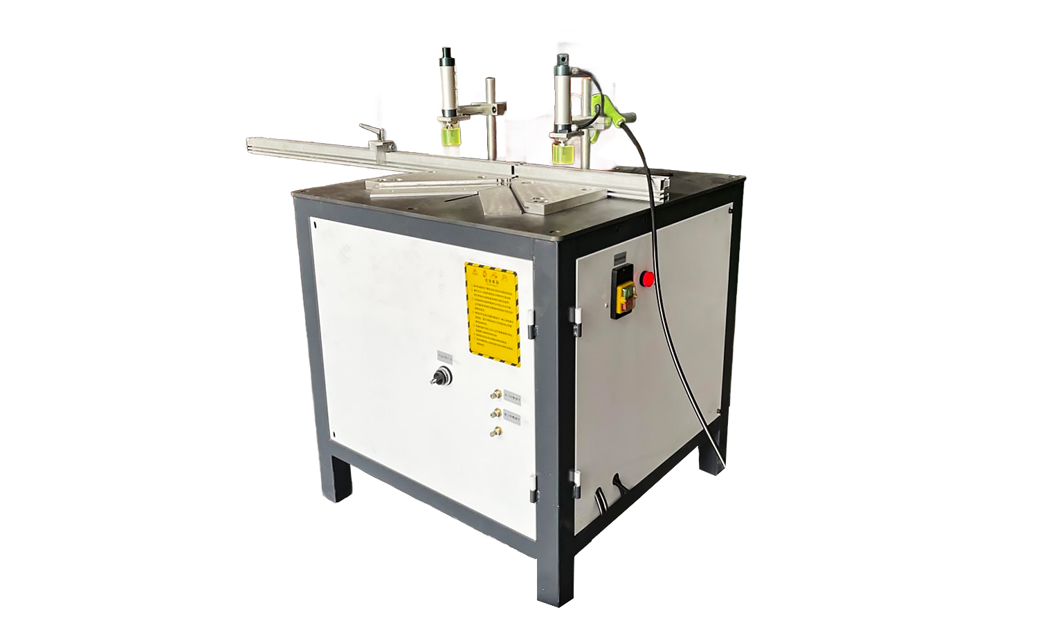 Полуавтоматическая машина для резки алюминиевых труб ES500 с функцией угловой резки