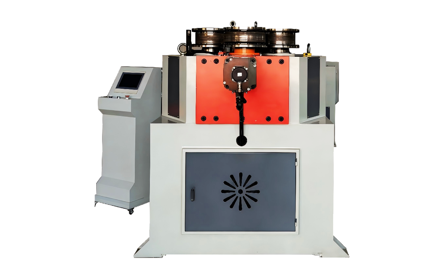 Трубопрокатный гибочный станок серии ЧПУ с трехвалковым приводом